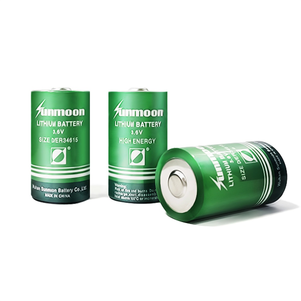 Sumoon Sumoon ER34615 3.6V 19000mAh Lithium Thionyl Chloride Battery - High ...
